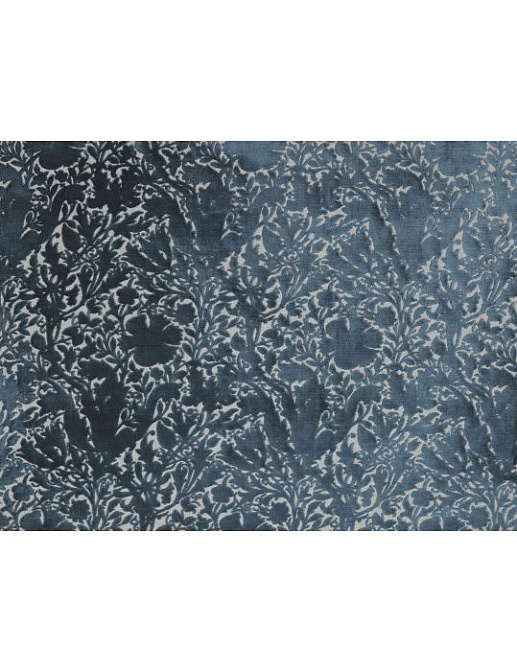 Ткань William Morris At Home Flora & Foliage Volume I ComptonSilhouetteVelvet/Indigo
