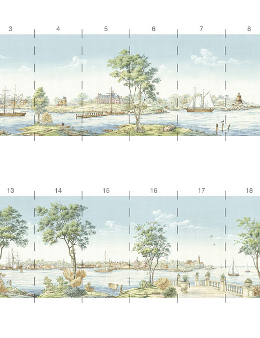 Обои Paul Montgomery Studio Book of Murals (Mural Sources) PN-600-CL1