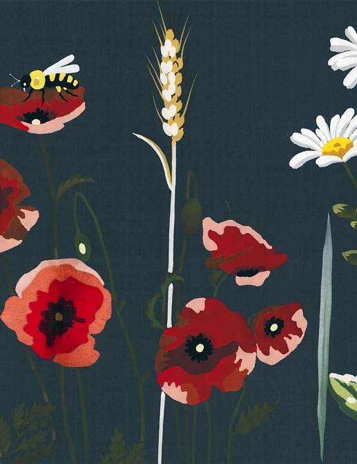 Обои Fromental Conversational Clef des Champs/Midnight Garden