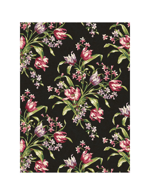 Обои Jaima Brown Chanticleer Dutch-Treat-Black-Purple