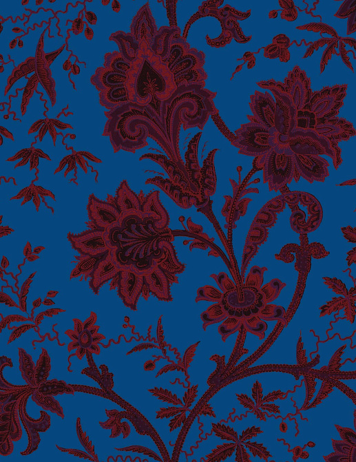 Обои House Of Hackney WII Newness 2018 Indienne/Lapis Blue