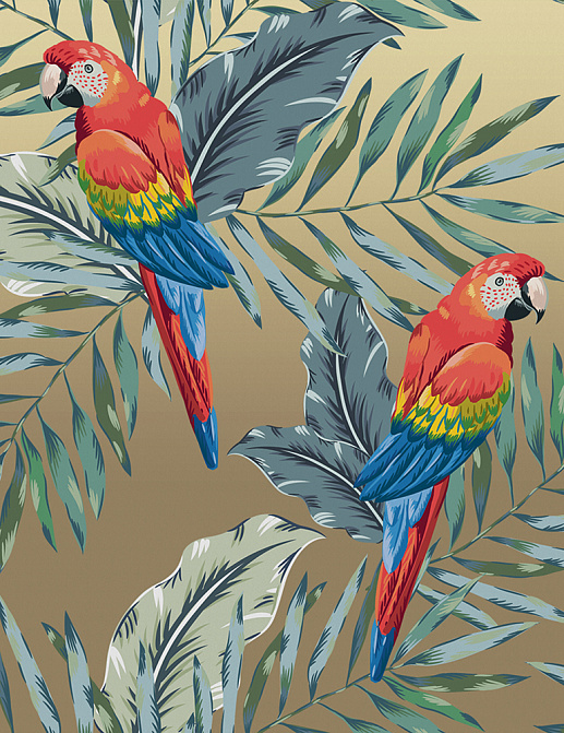 Панно и фотообои Yo2 Tropical Screens TS1.01/Gold