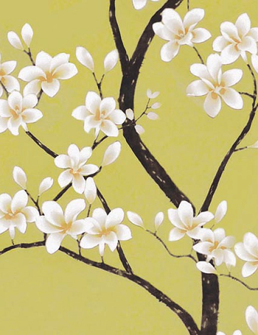Панно и фотообои Misha Asia Magnolia Tree/Light Green