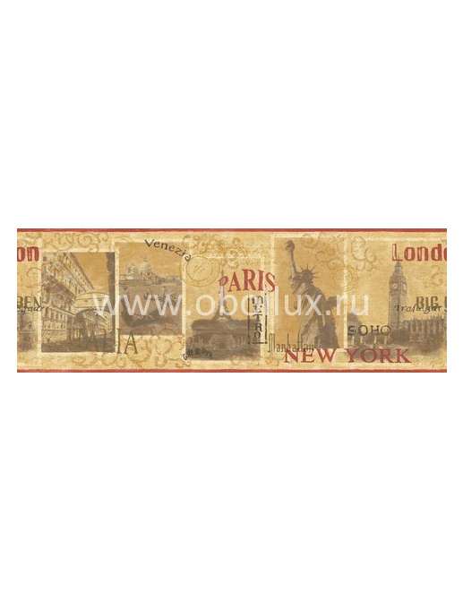 Бордюр Blue Mountain Red BC1580573b