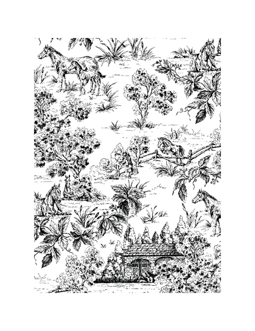 Обои Jaima Brown Retreat Kentucky-Blue-Grass-Black-White