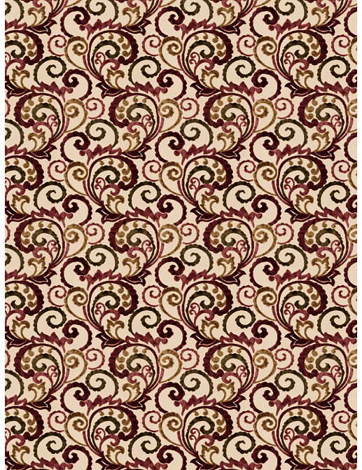Ткань Fabricut Studio Cut Velvets Upholstery Jasmine/Mulberry