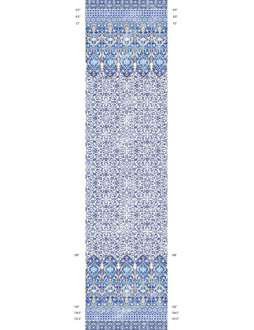 Обои Nicolette Mayer Ottoman Fantasy Iznik Overdye/Classic