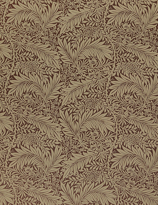 Ткань William Morris At Home Kelmscott Gardens Volume II Larkspur Woven/Berry