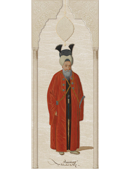 Панно и фотообои Iksel Scenic & Architectural Wallpapers Ottoman Characters OTT CHAR4