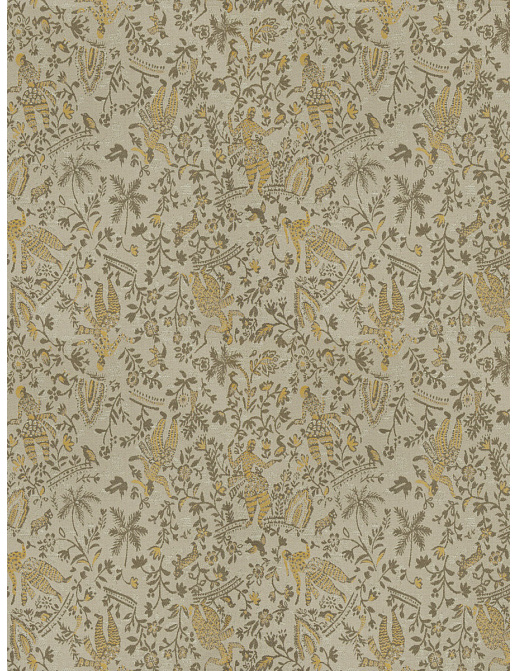 Ткань Stroheim Ambiance 2 Juniper Mondego/Mustard seed