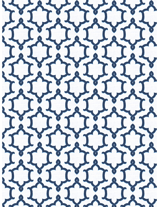 Ткань Fabricut Chromatics Vol.XXIII Sapphire Moringa/Navy
