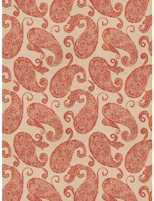 Ткань Fabricut Vignettes Vol.XIV Exotic Red Ardency paisley/Henna