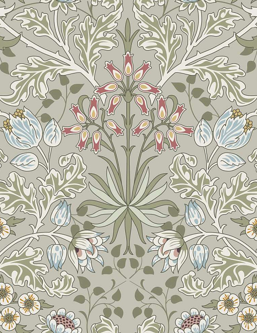Ткань Серебрянная Студия (Silver Studio) Casselmae D708-01-TW