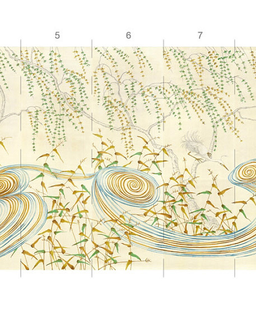 Обои Paul Montgomery Studio Book of Murals (Mural Sources) FL-230-KM