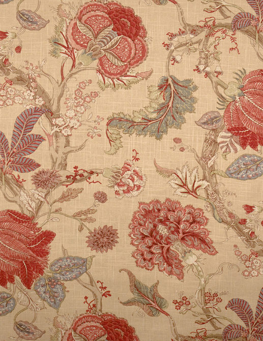 Ткань Fabricut Vignettes Vol.XIV Exotic Red Fardella/Document