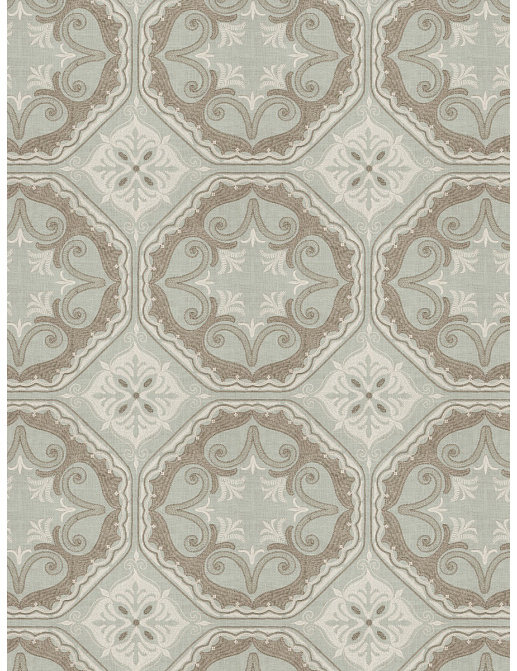 Ткань Fabricut Vignettes Vol.XIV Wintergreen Epicurus/Aqua
