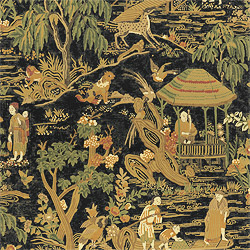 Ткань Thibaut Tea House F95328