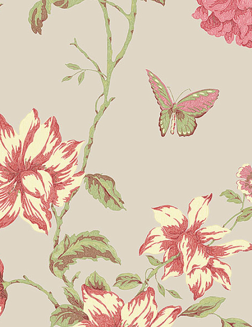 Обои Aura English Florals G34306
