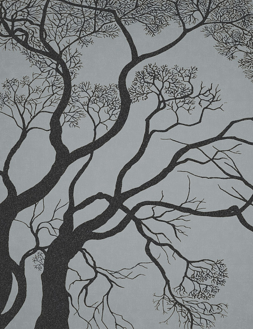 Панно и фотообои Italreflexes Macro Trees-014/Silver
