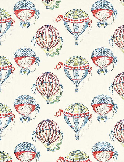 Ткань Sanderson Beautiful Balloons Embroideries 232299