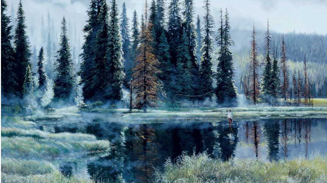 Панно и фотообои York Lake Forest Lodge UR2019M