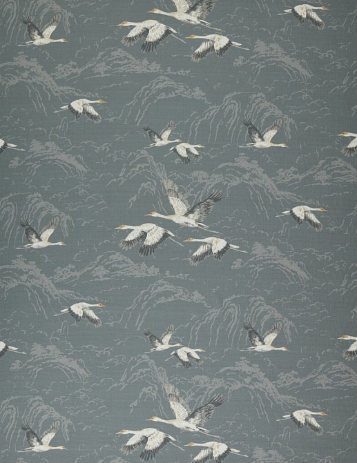 Ткань Laura Ashley Signature Coll.1 Animalia/Steel