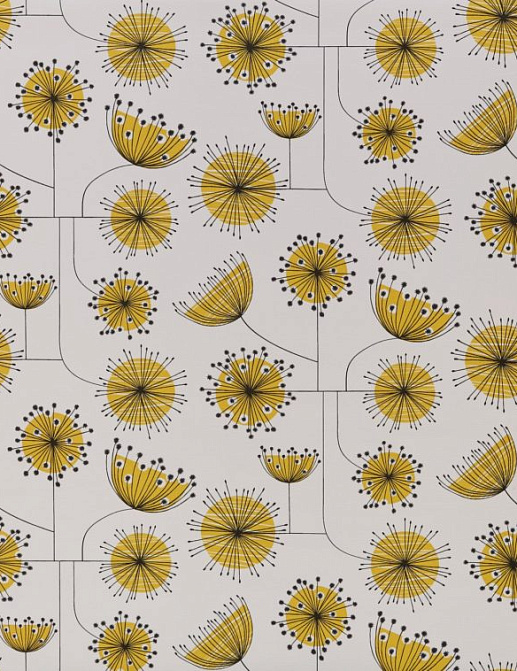 Ткань Ashley Wilde MissPrint Volume 1 DandelionMobile/Yellow