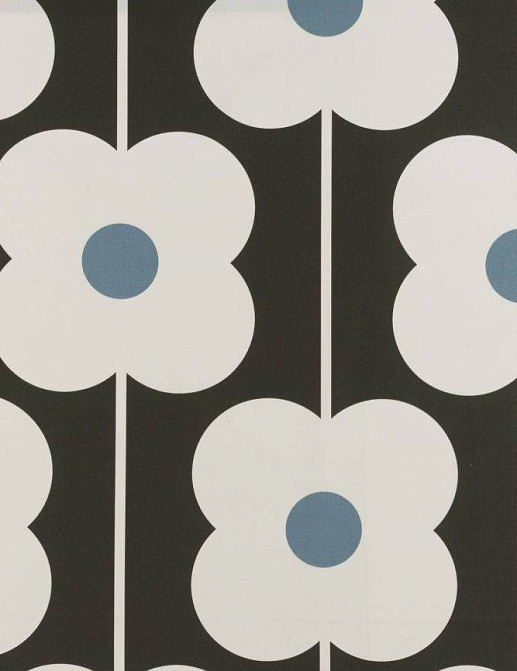 Ткань Orla Kiely Prints-Volume One AbacusFlower/PowderBlue