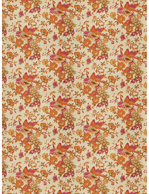 Ткань Fabricut Vignettes Vol.XIII Terra Cotta Plamen exotic/Papaya