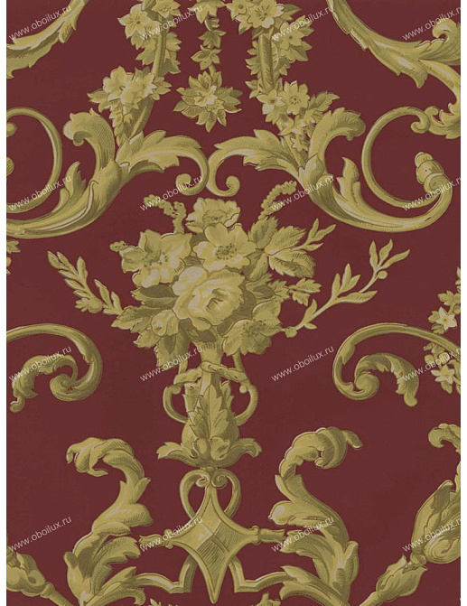 Обои Stroheim Color Gallery Cinnabar and Saffron 4415E0340