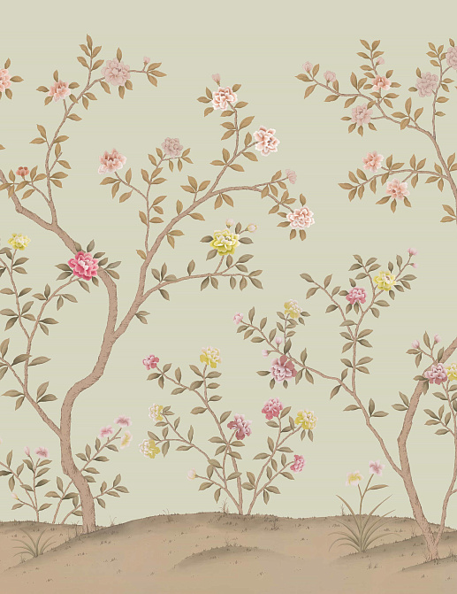 Обои Yana Svetlova Wallcoverings Art Prints B42/GREEN