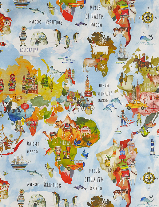 Ткань Prestigious Textiles My World 8627/546