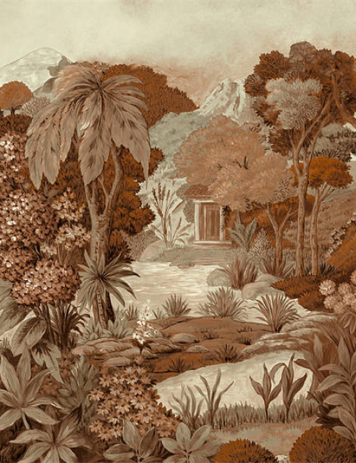 Панно и фотообои Faboie Silk Painting VI F-SN6014