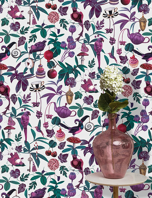 Обои Witch & Watchman Wallpaper Collection Belladonna Light