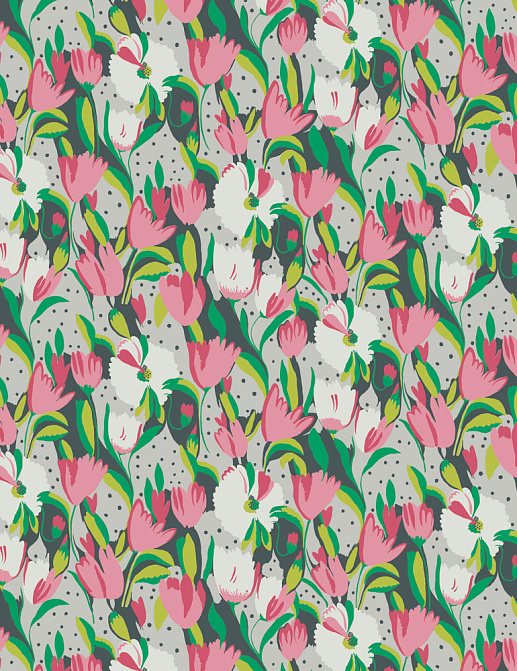 Ткань Blendworth Bazaar Tulip Reign/Tatiana