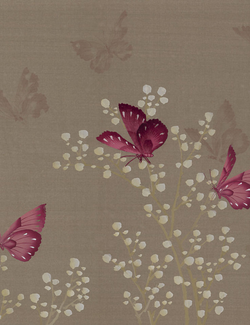 Обои Fromental Modern Chinois Fontaine/Hydromel