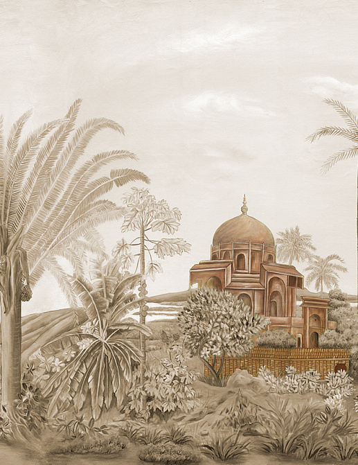 Панно и фотообои Faboie Silk Painting 4 F-SN4082