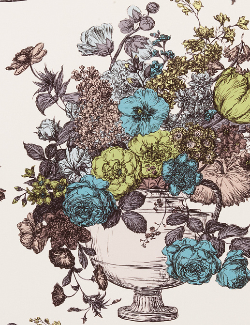Ткань Clarke & Clarke Floribunda F0472/01