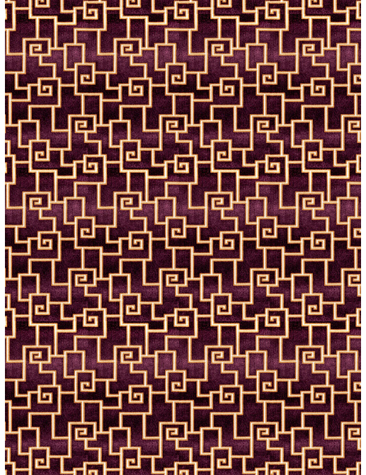 Ткань Fabricut Studio Cut Velvets Upholstery Goshen/Mulberry