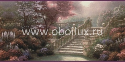 Бордюр Blue Mountain Purple bc1580050b