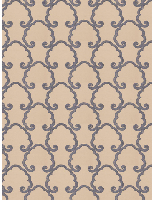 Ткань Fabricut Silk Nuances Lapis Caviezel cloud/Horizont