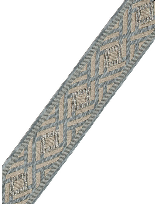 Тесьма Fabricut Mineral Obsession Trimmings Crosshatch/Mineral