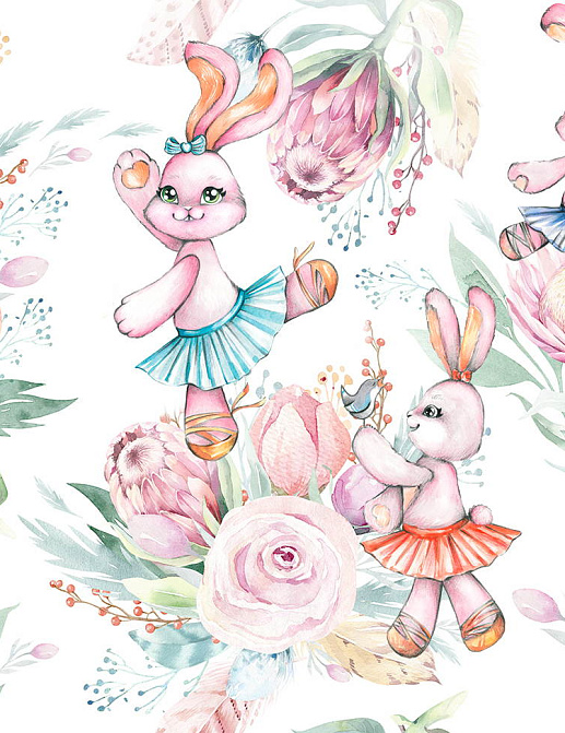 Обои Wall Street Rabbit Room 21304