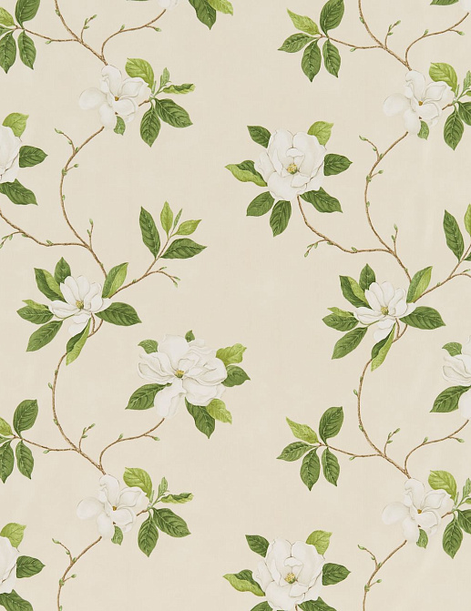 Ткань Sanderson Parchment Flowers DPFPSW202