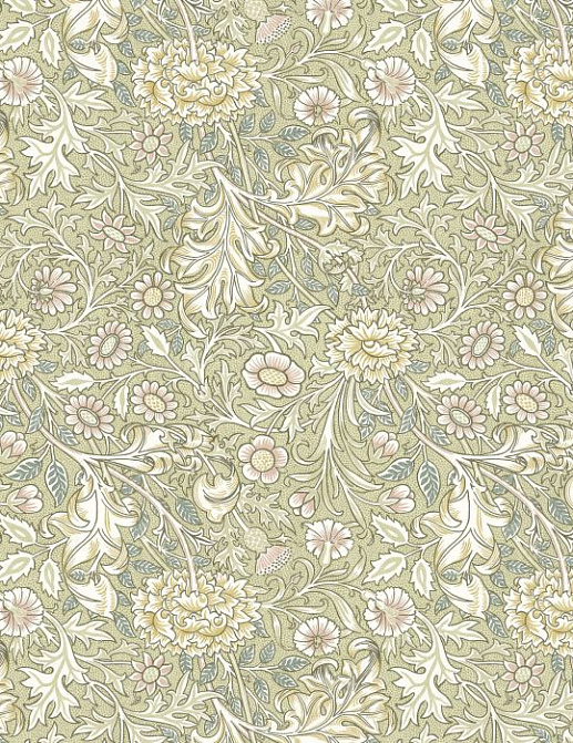 Ткань William Morris At Home Flora & Foliage Volume I DoubleBough/Apple