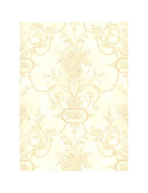 Обои Jaima Brown Damasks Fruitta-Di-Mare-Beige-White
