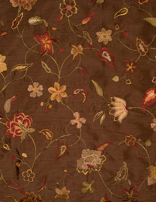 Ткань Trend Jaclyn Smith Home brown black 01855 Pecan