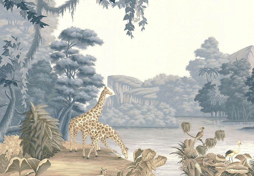 Панно и фотообои Yana Svetlova Wallcoverings Grace Giraffe-1