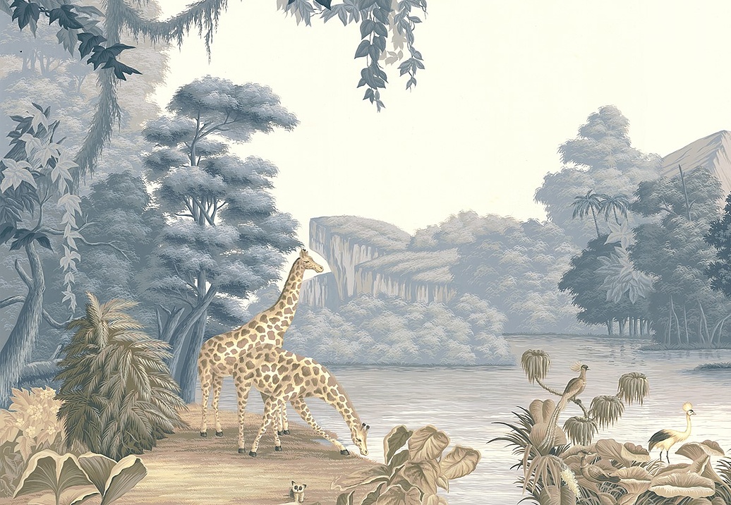 Панно и фотообои Yana Svetlova Wallcoverings Grace Giraffe-1