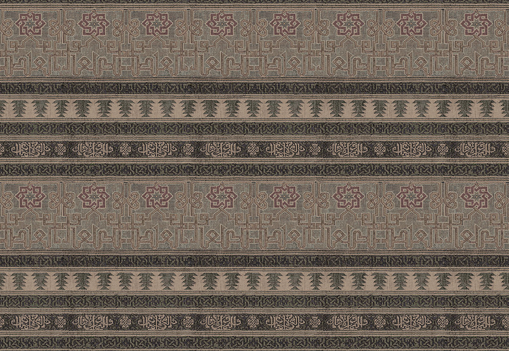 Панно и фотообои Iksel Repeat Design Wallpapers Alcazar Bayadere RW906/cr59/Grey
